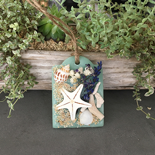 海モチーフワックスサシェ