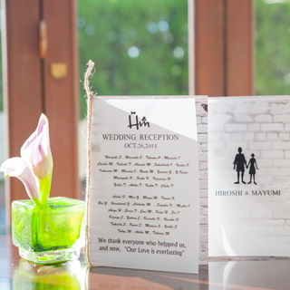 ウェディングプログラム