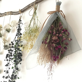 ドライフラワースワッグ3